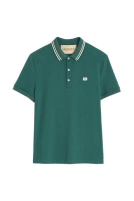 green-polo-shirt-ribbed-detailing
