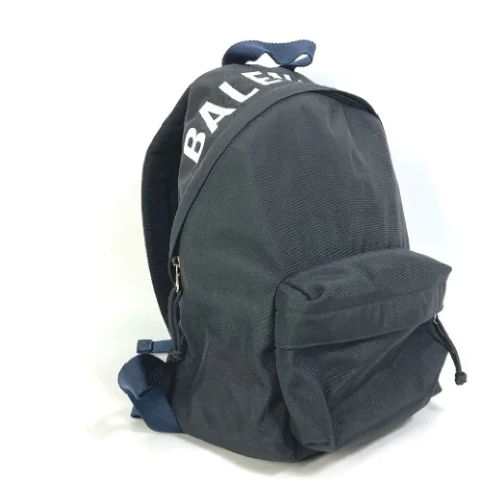 Balenciaga Vintage Pre-owned Fabric balenciaga-bags Black Heren