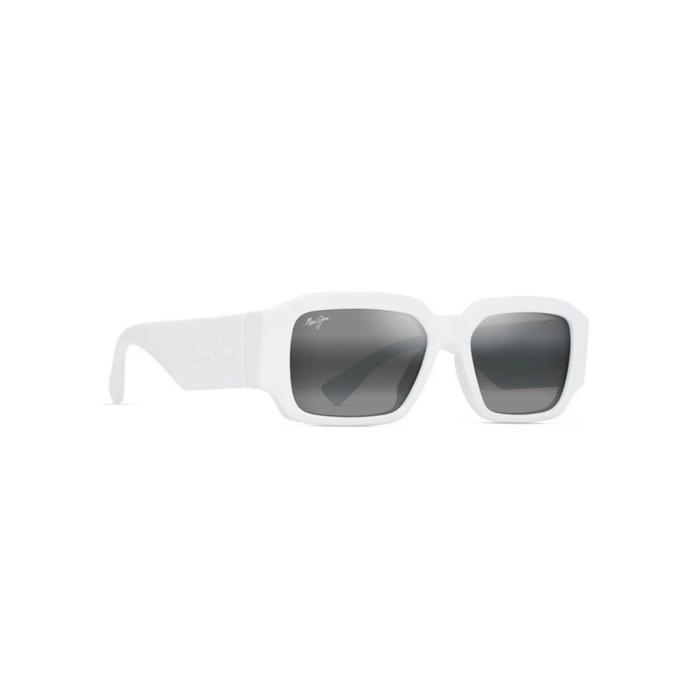Maui Jim Unisex White Sunglasses, 55 Mm, Kūpale Sunglasses