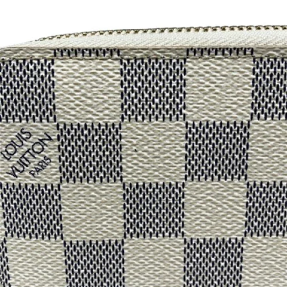 Louis Vuitton Vintage Pre-owned Canvas wallets White Dames