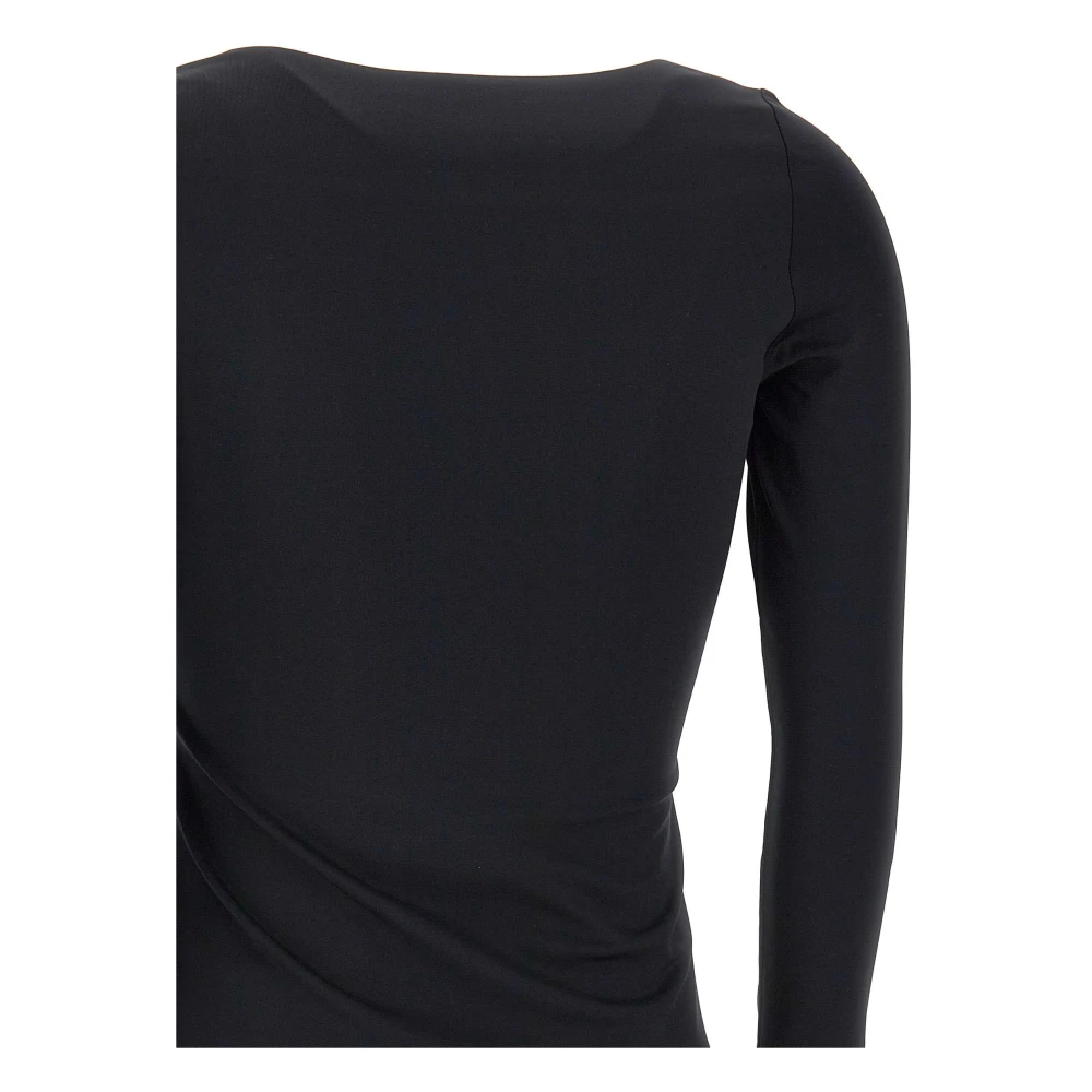 Remain Birger Christensen Zwarte Trui met Lange Mouwen Black Dames