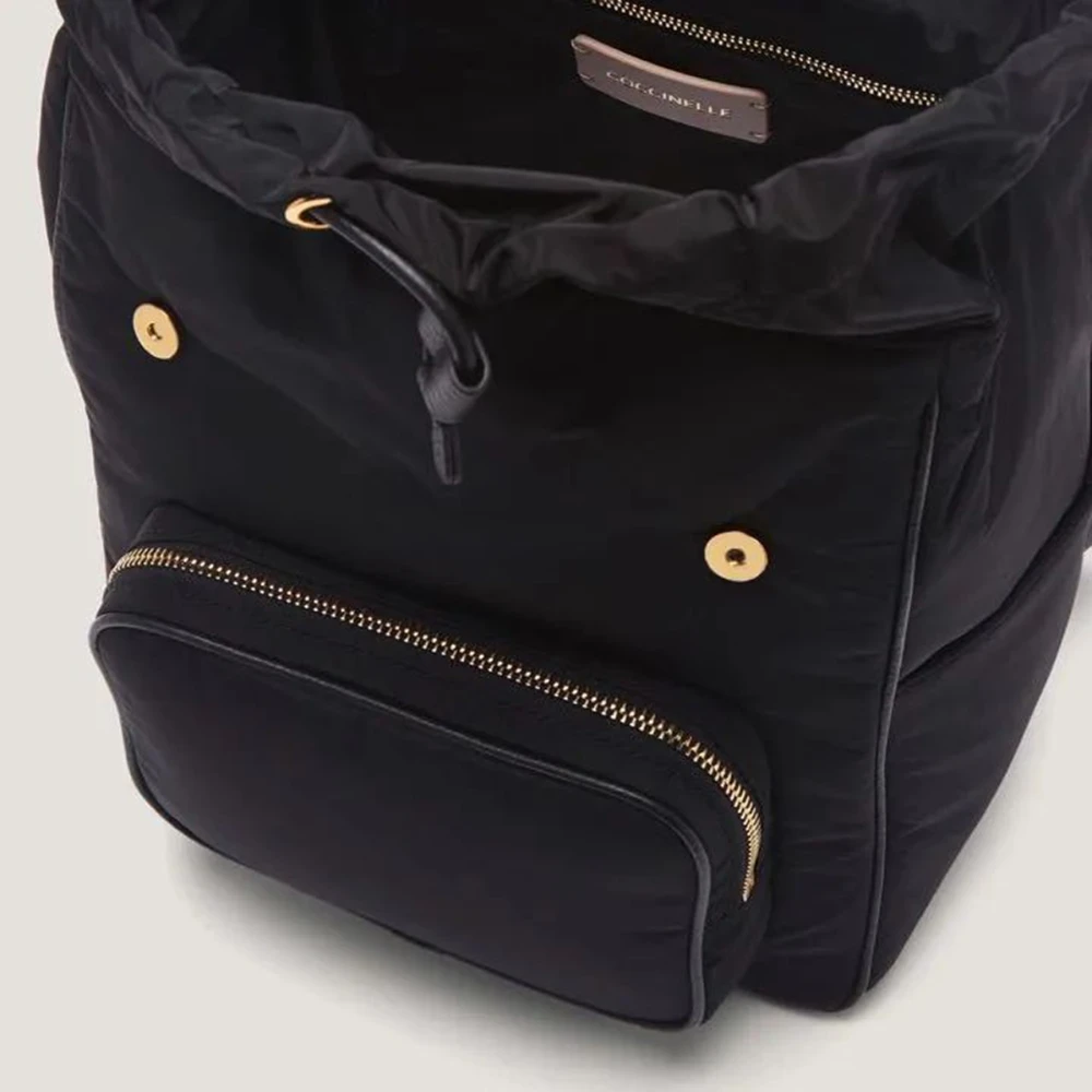Coccinelle Campuslijn Rugzak Zwart Black Dames