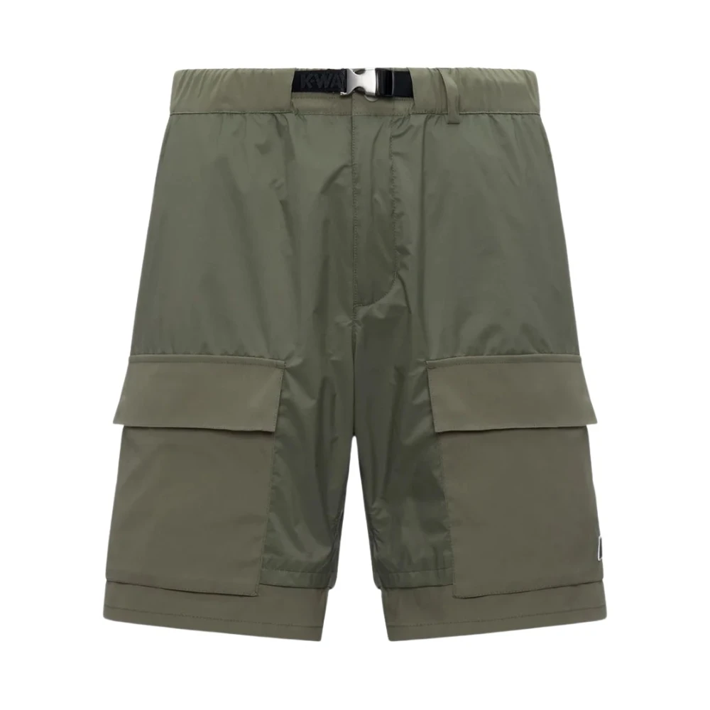 K-Way Men's Green Bermuda Breger - Casual Shorts - Xl - Shorts