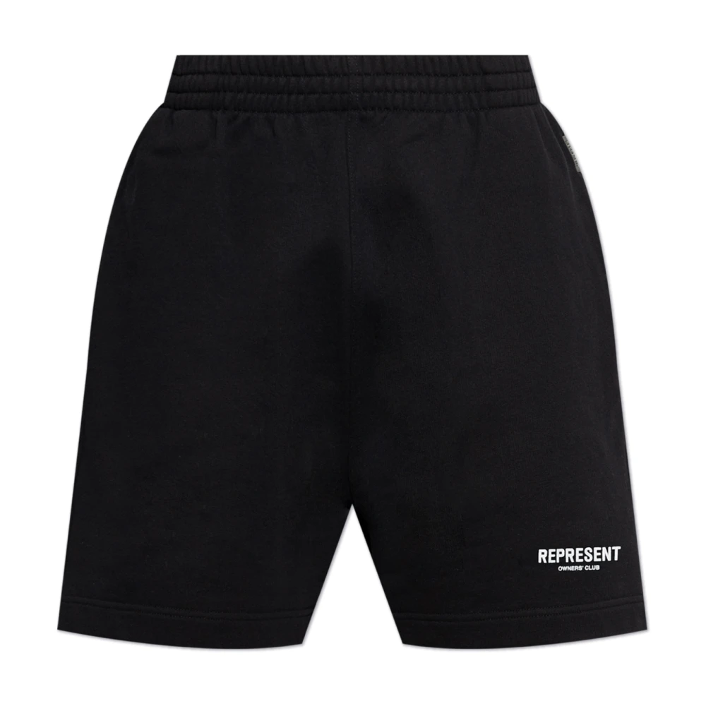 Represent Logo shorts Black Heren