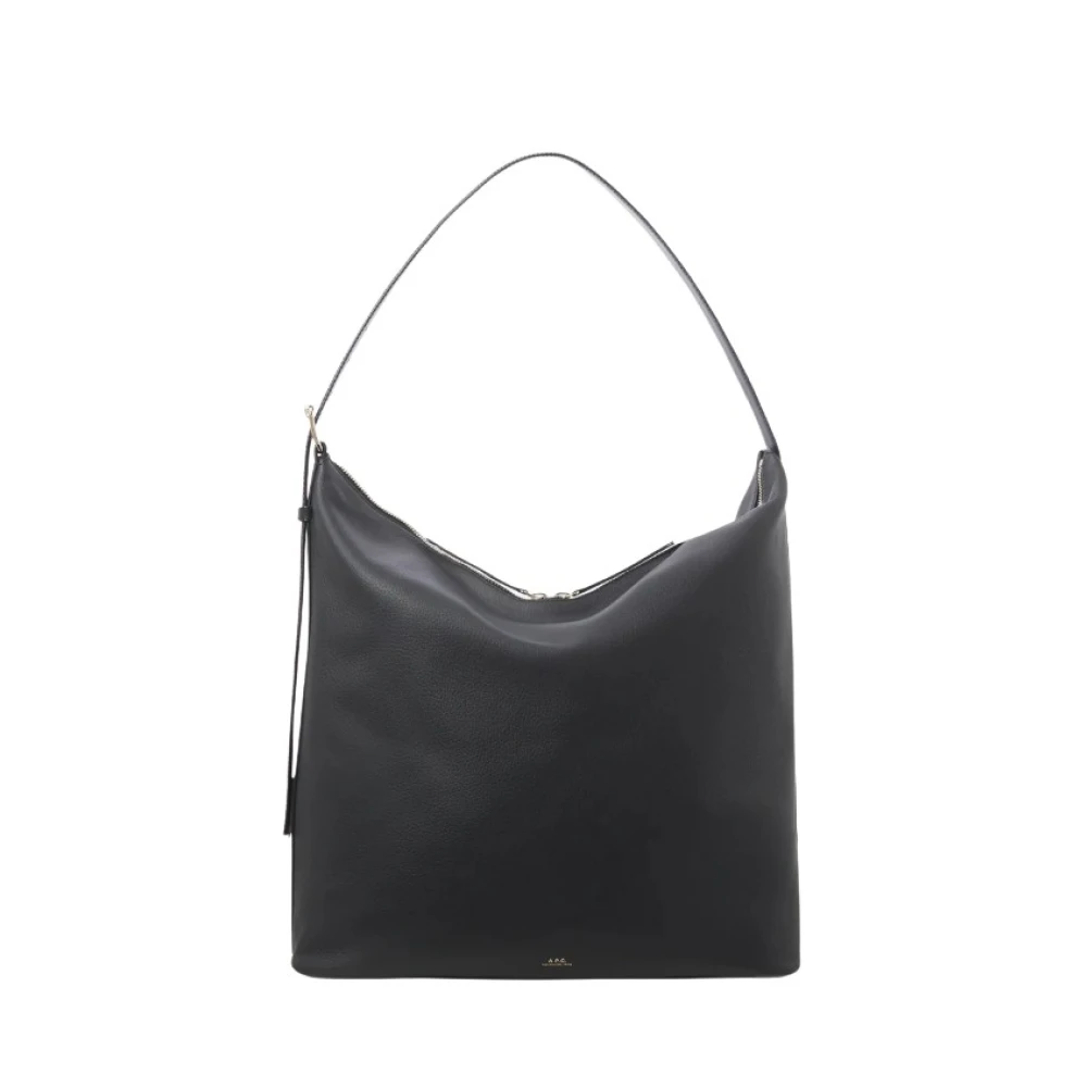 A.p.c. Women's Black Shoulder Bags, One Size, Vera Sac