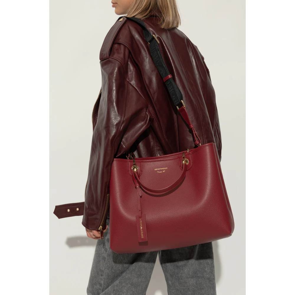 Emporio Armani Tas type shopper Red Dames