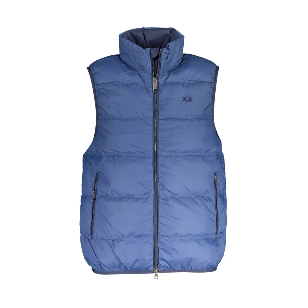 La Martina Men's Blue Polyamide Jacket