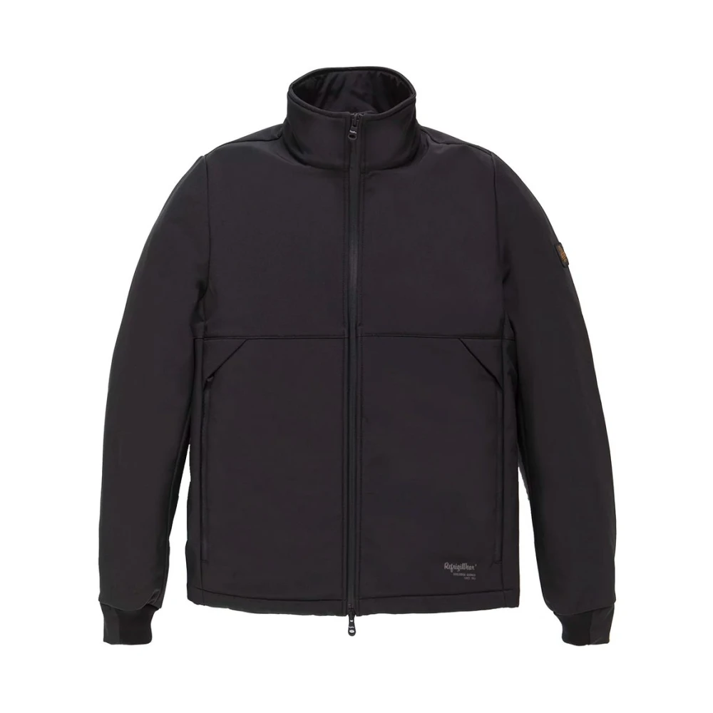 RefrigiWear Zwarte Soft-Shell Bomberjack Black Heren