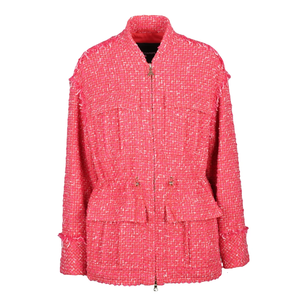 Patrizia Pepe Vrouw Roze Jassen Dames, M, Katoen, Jasje