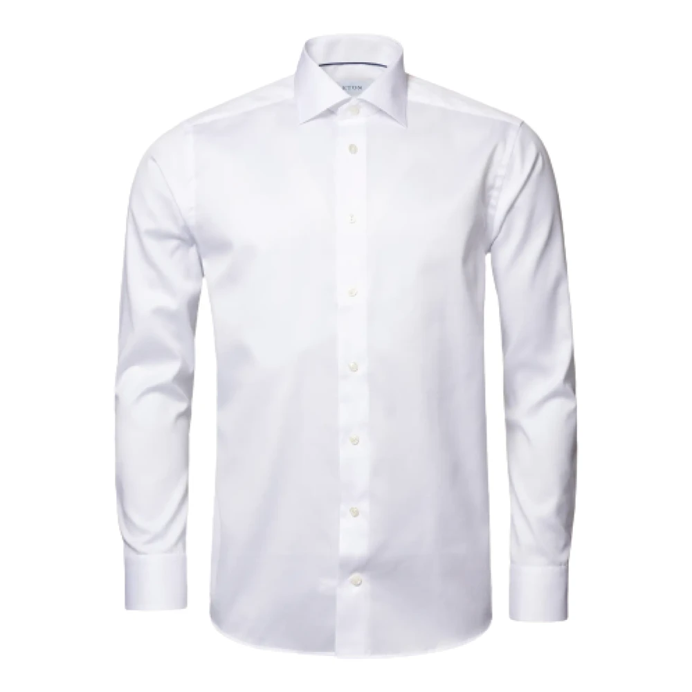 Eton White Formal Shirts, Male, 4XL, Signature Twill Shirt Slim Fit