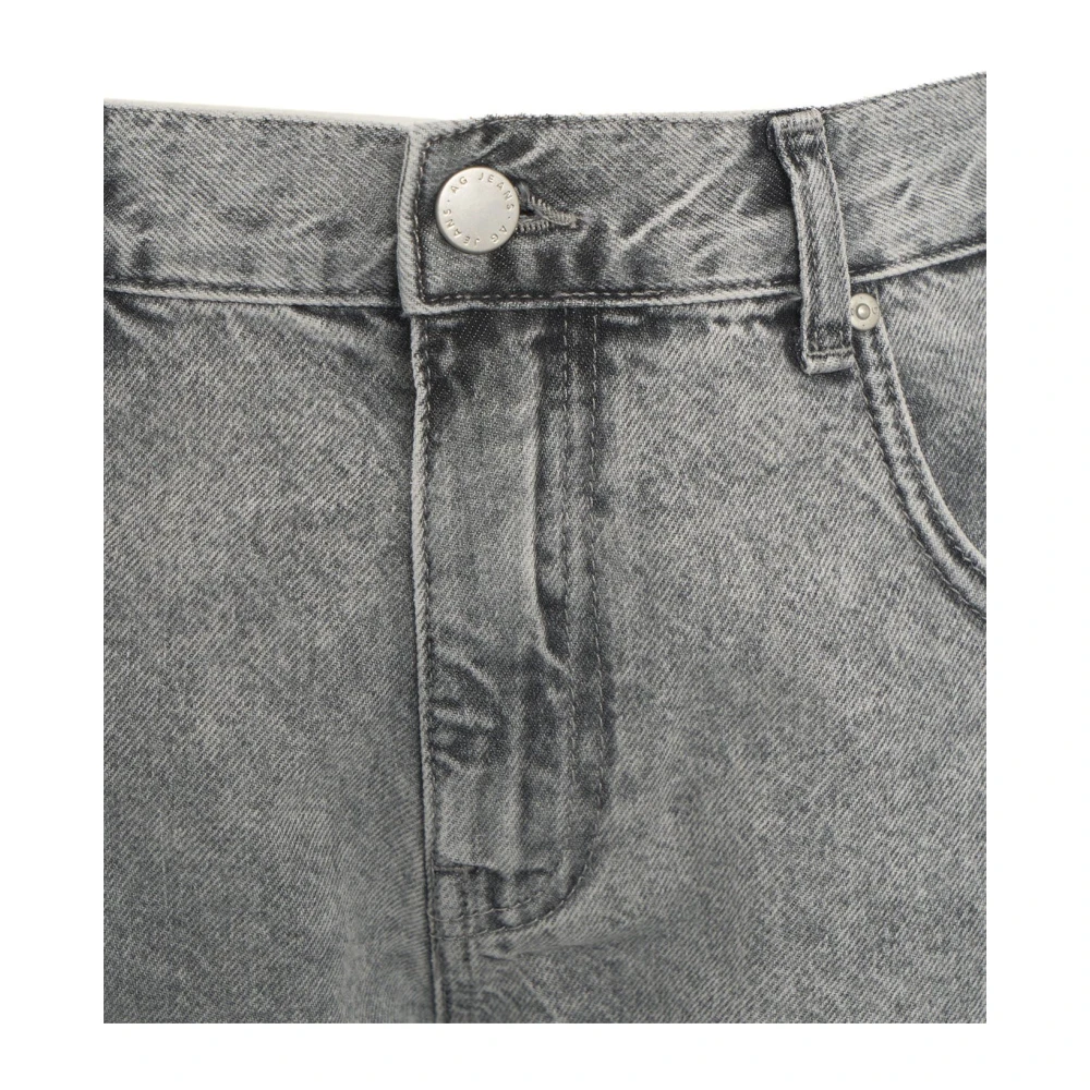 adriano goldschmied Chique Grijze Straight Fit Jeans Tenerife Gray Dames
