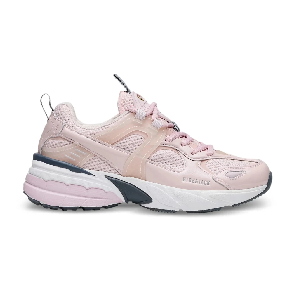 Hide&Jack Running 2000 Low-Top Sneaker Heren Schoenen Roze