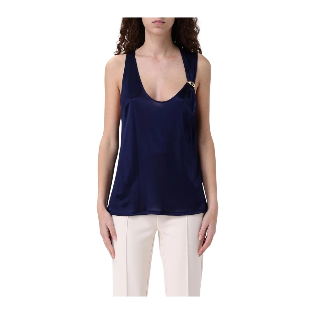 Tops > Sleeveless Tops - - Elisabetta Franchi - Modalova
