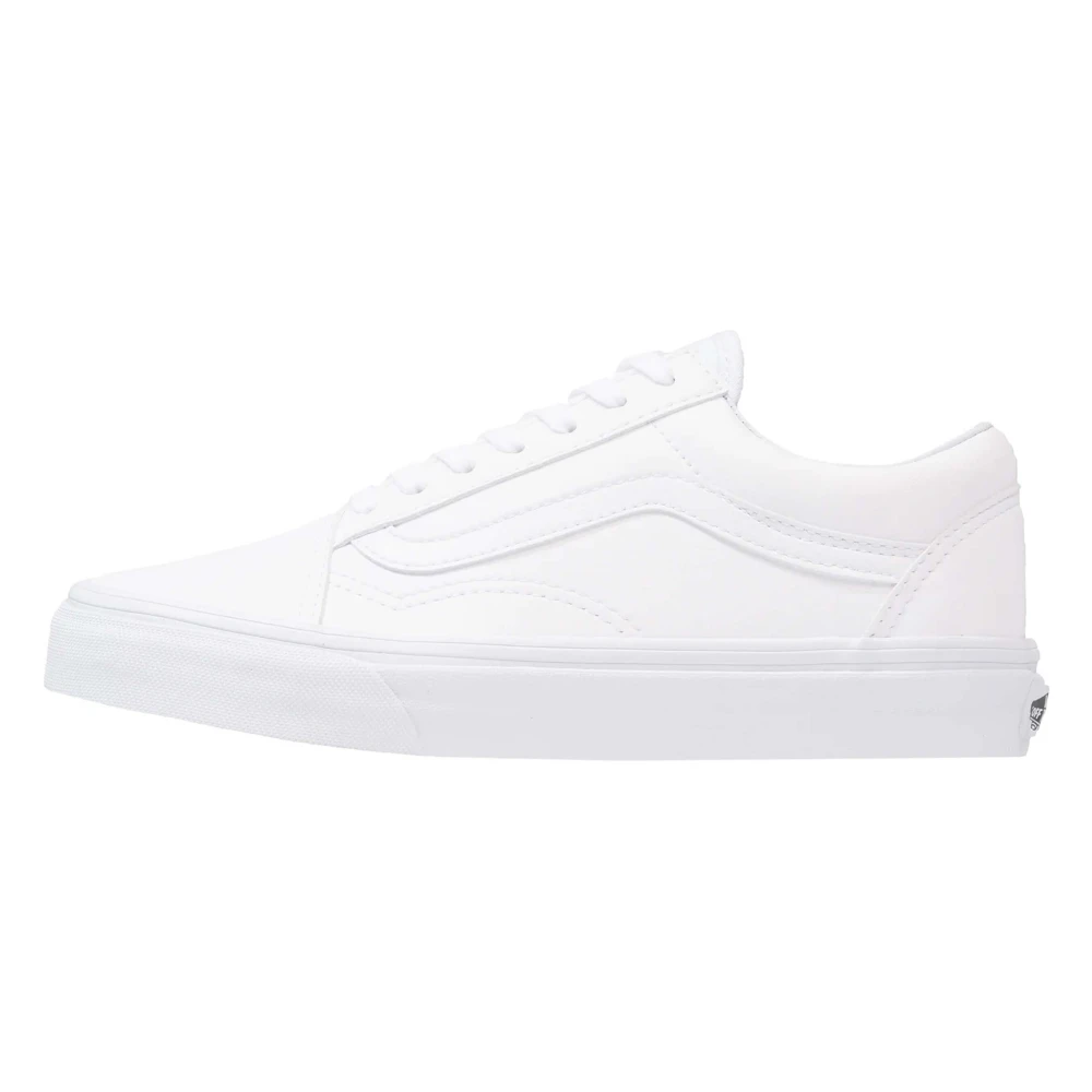 Vans Old Skool Classic Tumble True Sneakers White, Dam