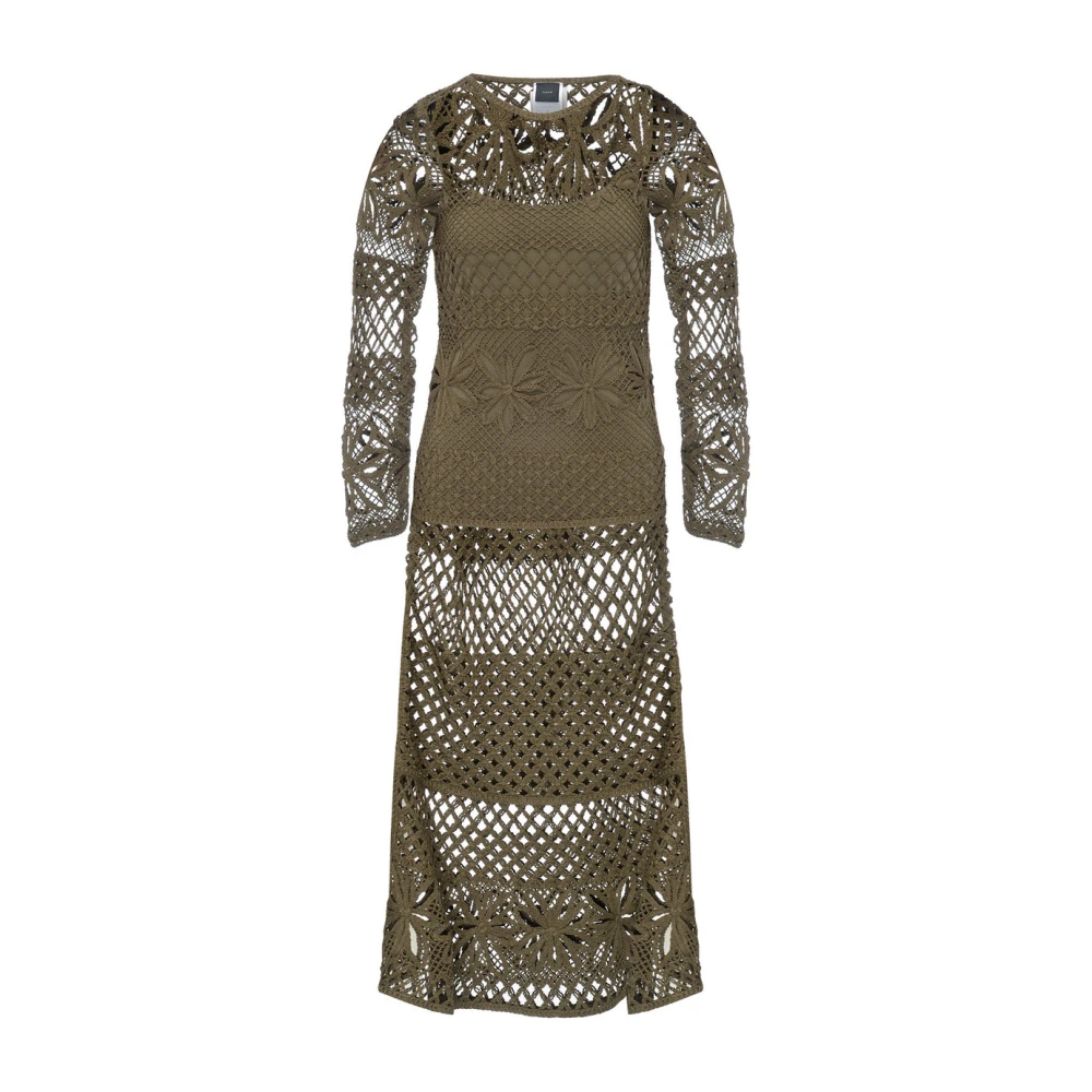 Pinko Fantasy Net Jurk Green Dames