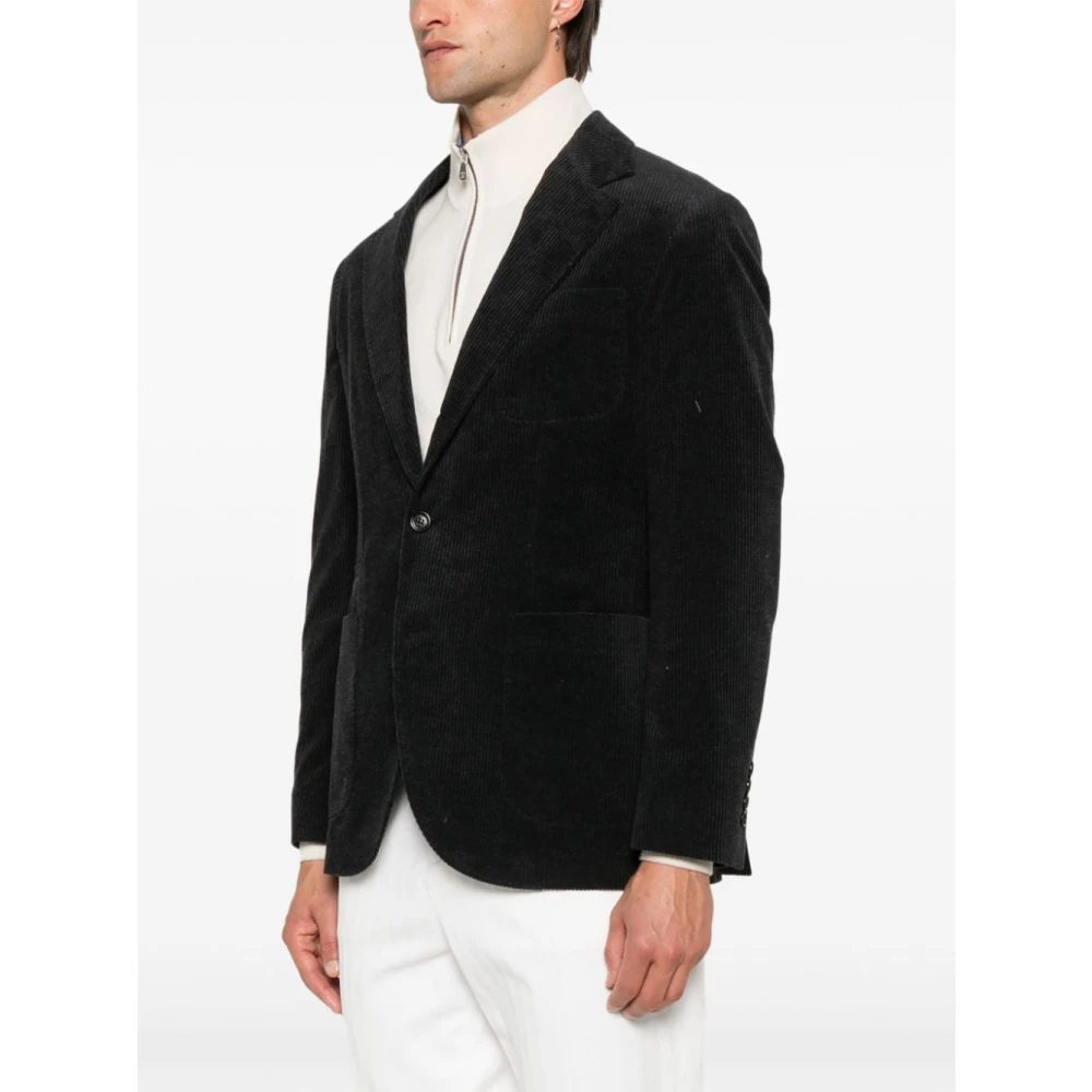 BRUNELLO CUCINELLI Grijze herenouterwear Aw24 Gray Heren