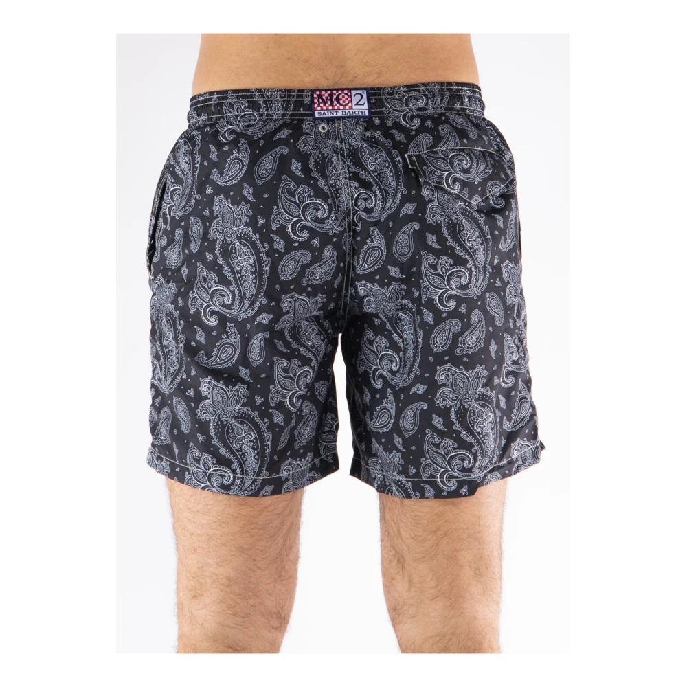 MC2 Saint Barth Elegante Paisley Kostuumverlichting Multicolor Heren