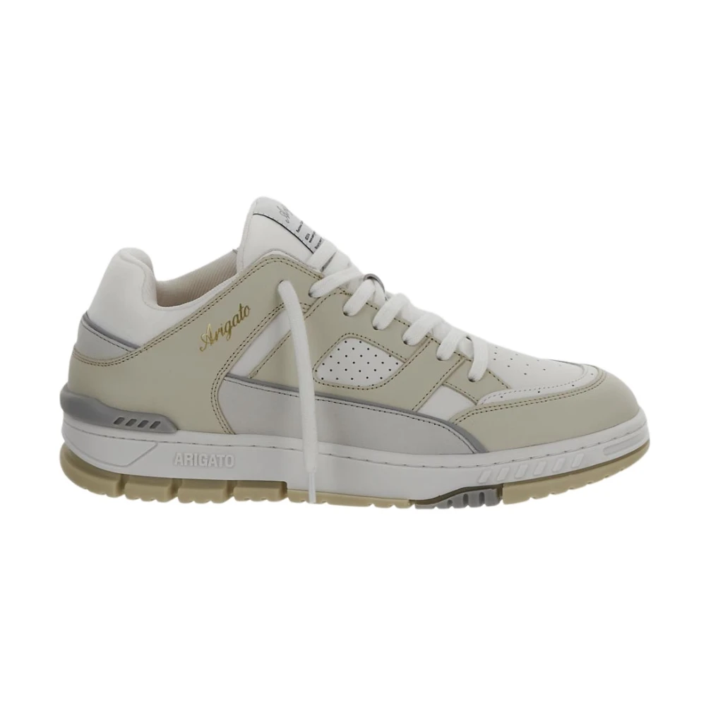 Axel Arigato Leren Sneaker Area 90 Beige Heren