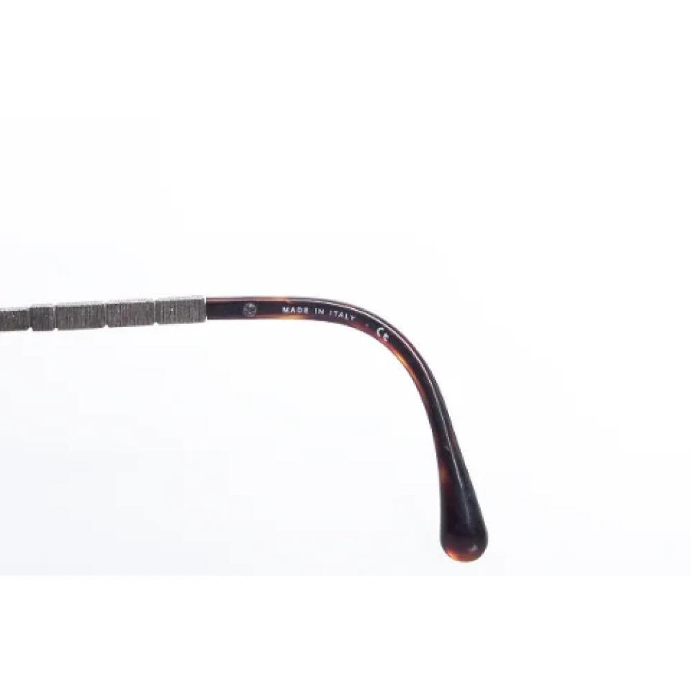 Chanel Vintage Pre-owned Plastic sunglasses Brown Dames