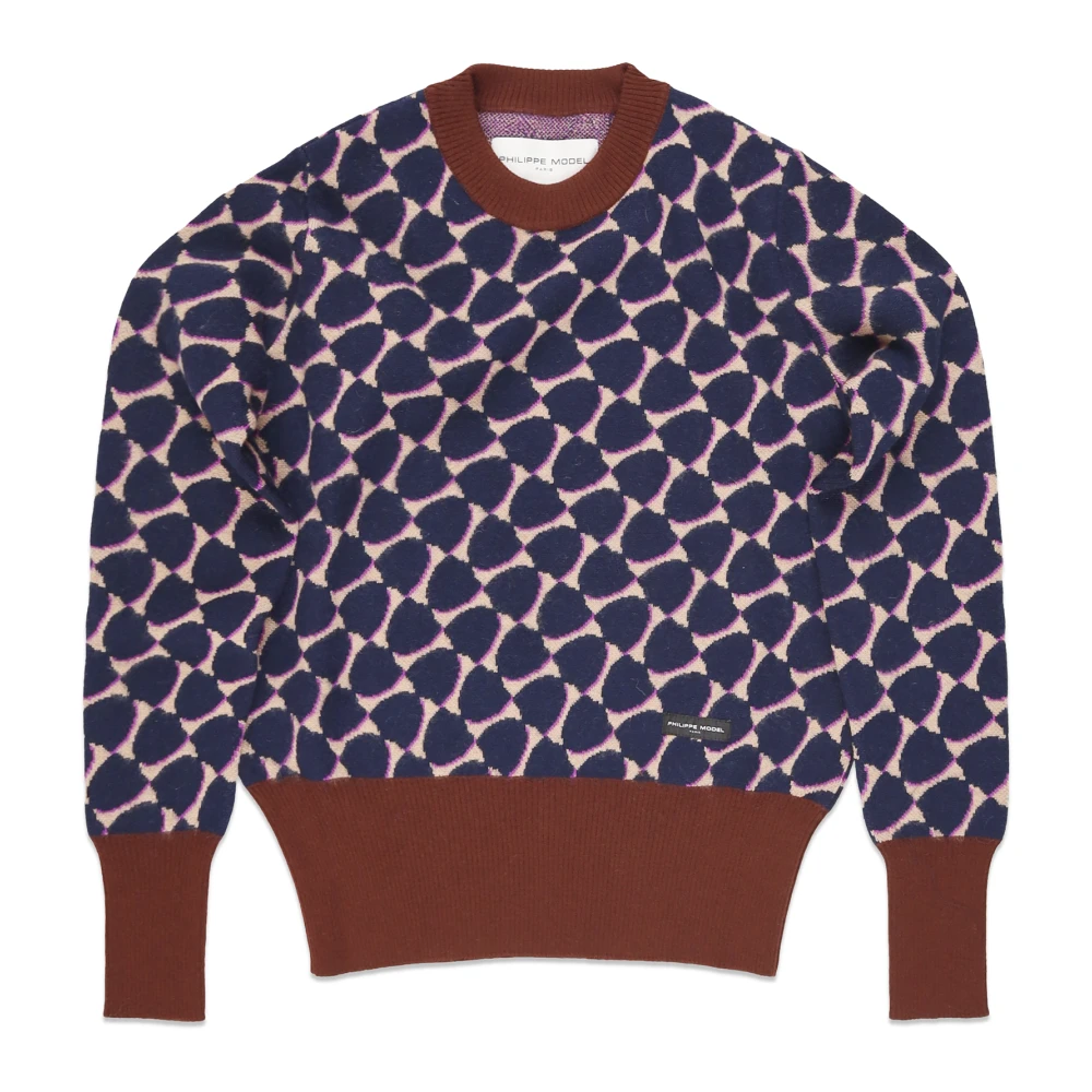 Knitwear > Round-neck Knitwear - - Philippe Model - Modalova