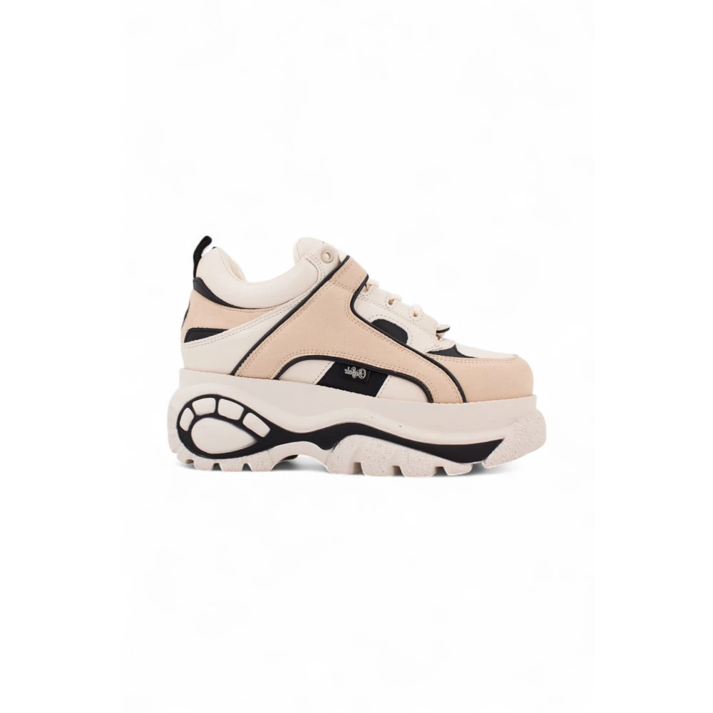 Buffalo Vegan Nappa/Nubuck Lage Sneaker Dames Schoenen Beige