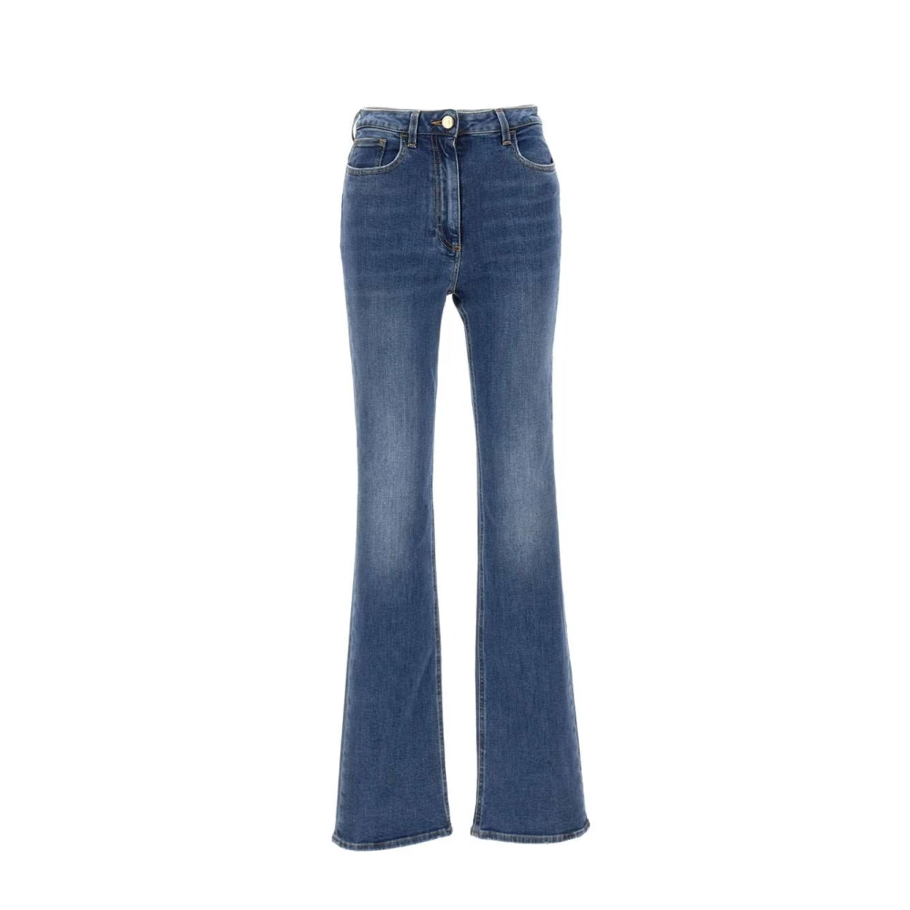 Jeans > Flared Jeans - - Elisabetta Franchi - Modalova