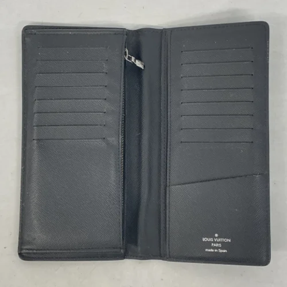Louis Vuitton Vintage Pre-owned Canvas wallets Black Dames
