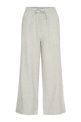 pantalon-vert-a-rayures-en-lin-coupe-decontractee