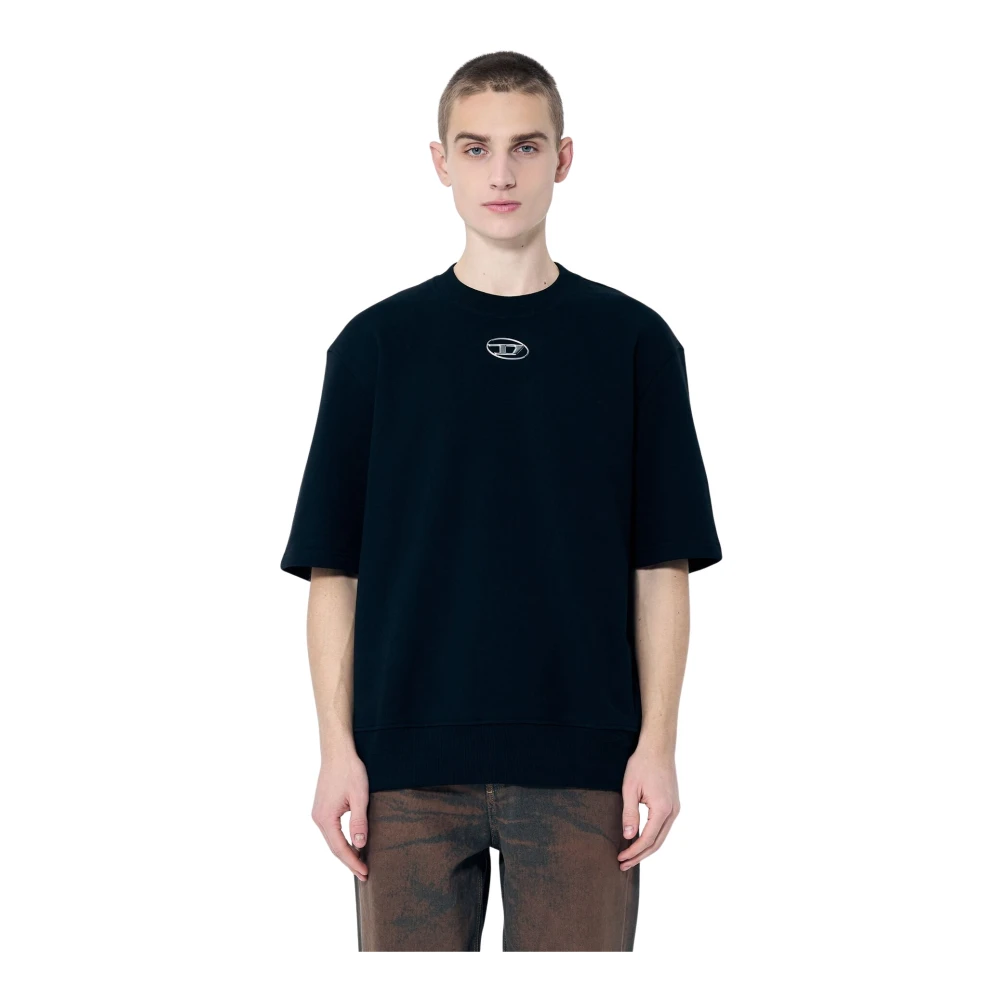 Diesel - Tops > T-Shirts - Black - Diesel - Modalova