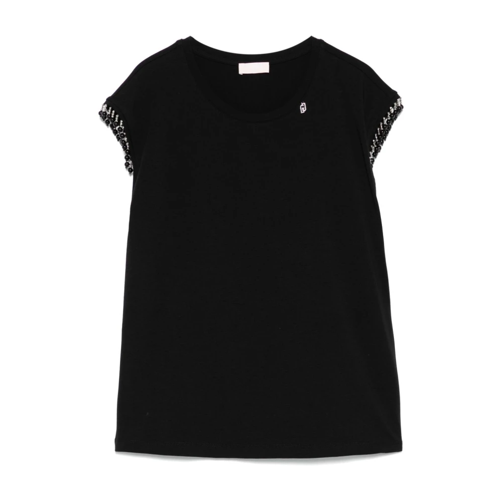 Liu Jo - Tops > T-Shirts - Black - Liu Jo - Modalova