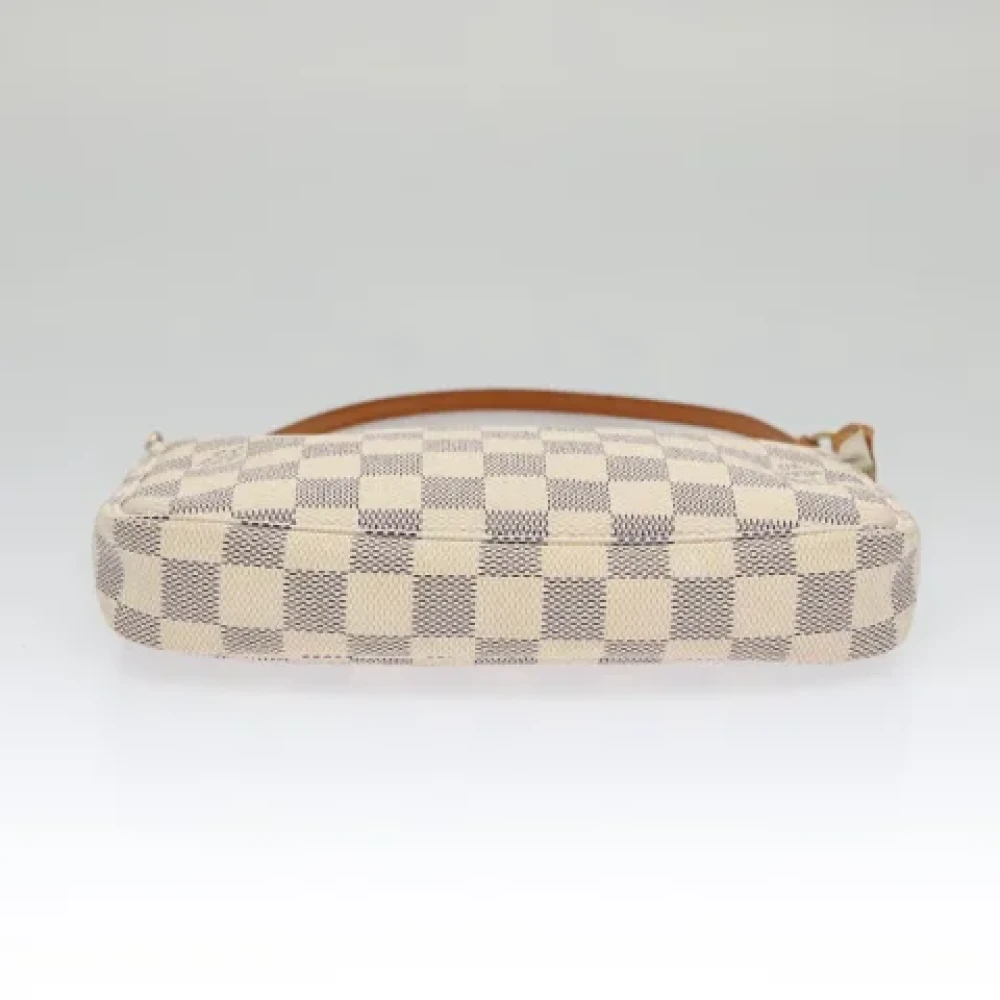 Louis Vuitton Vintage Pre-owned Canvas pouches Beige Dames