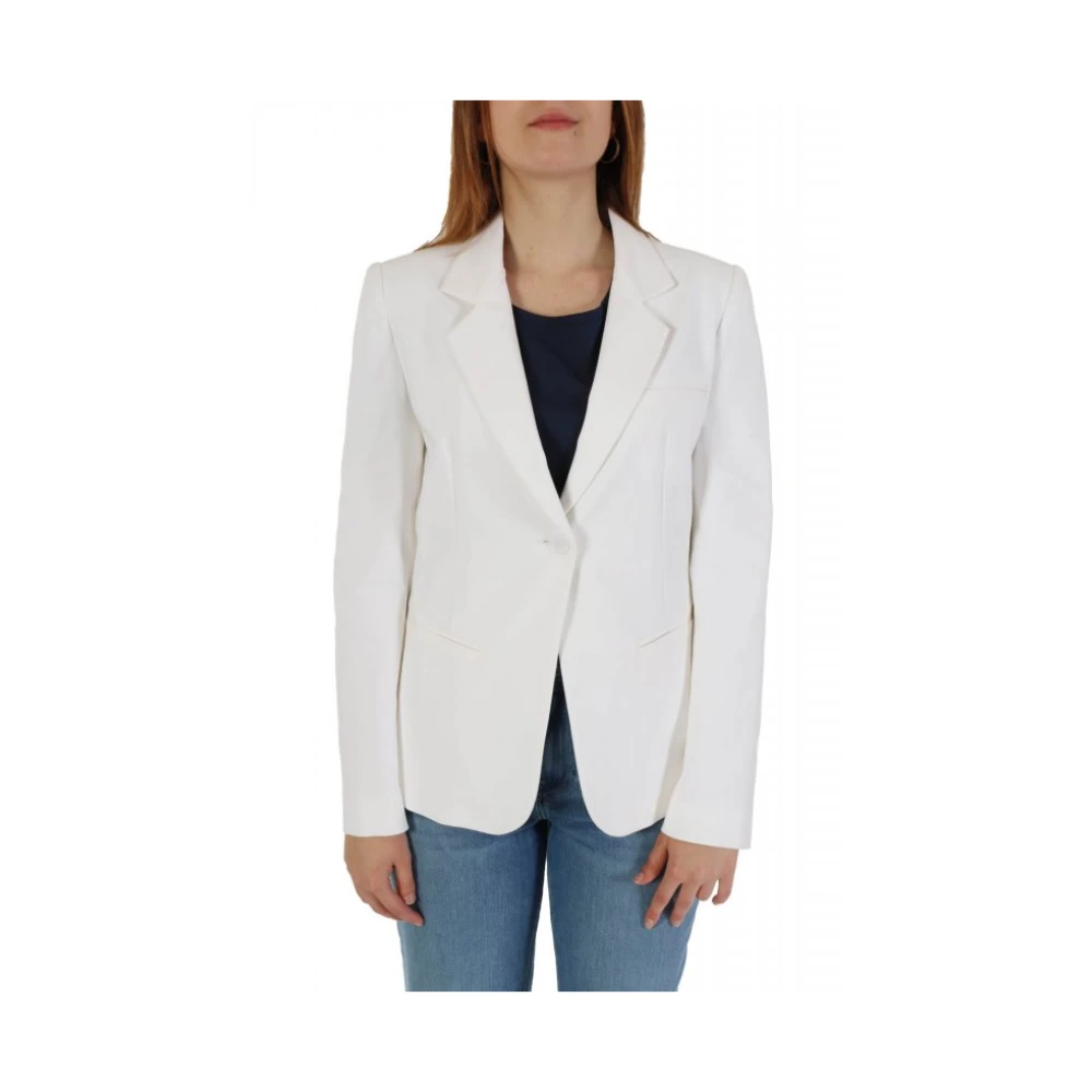 Emporio Armani Donna Bianco - Blazer Monopetto - Jackets - L