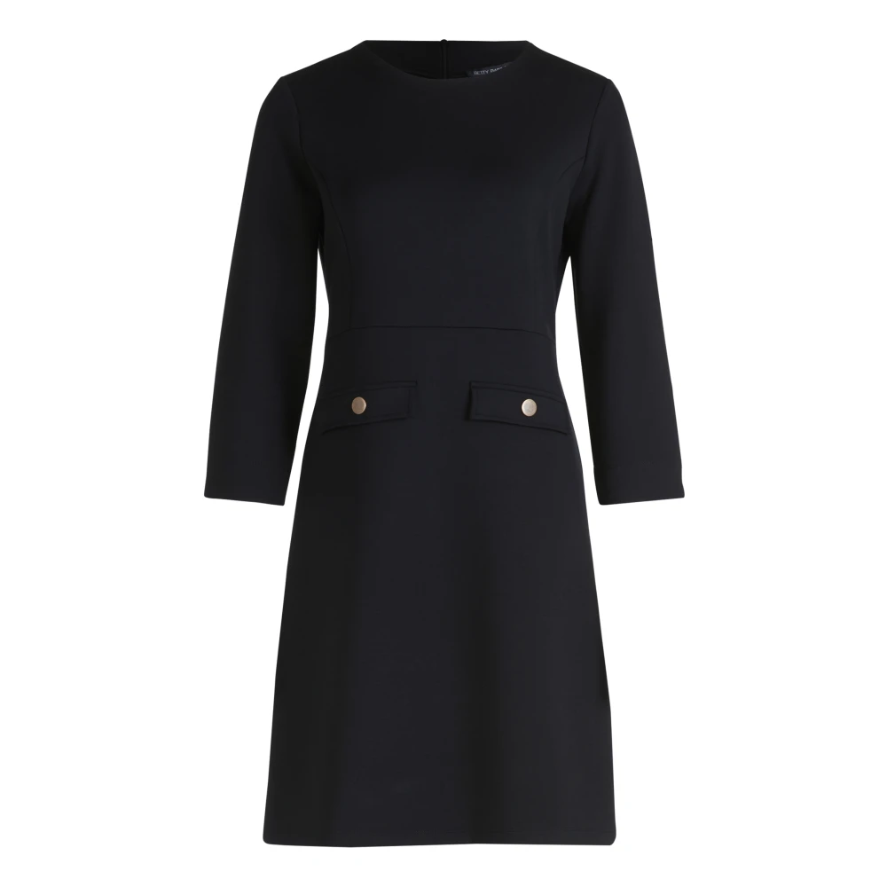 Betty Barclay Jerseyjurk met zakken Black Dames