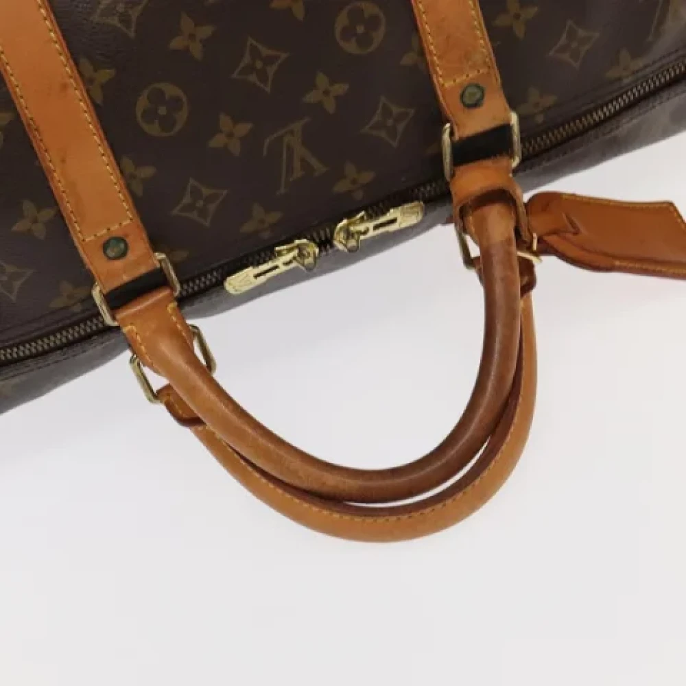 Louis Vuitton Vintage Pre-owned Canvas travel-bags Brown Dames