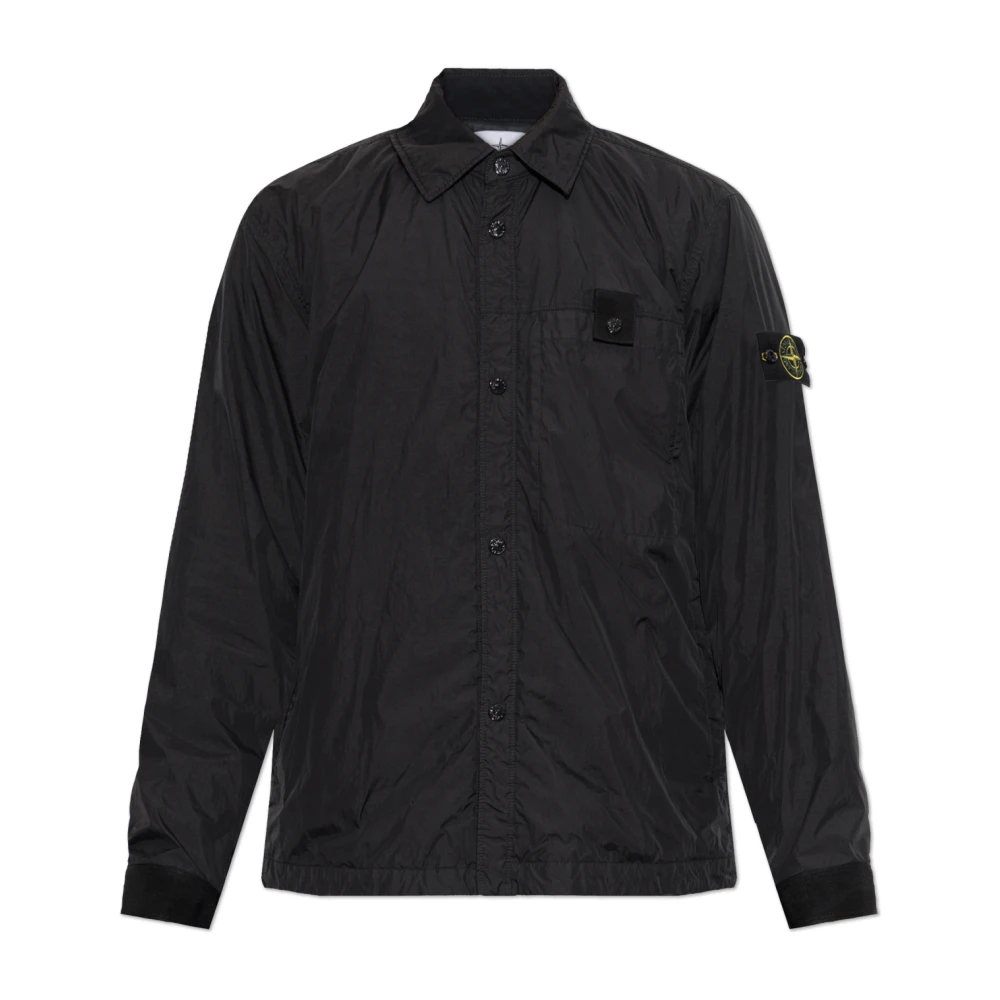 Stone Island Uomo Nero Giacche, S, New, - Immagine 5