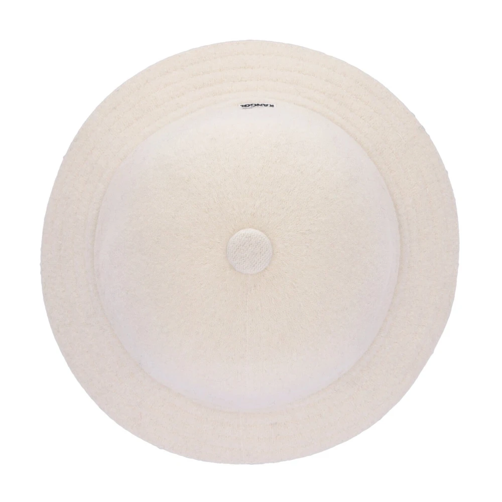 Kangol Wollen Casual Witte Bucket Hat White Heren