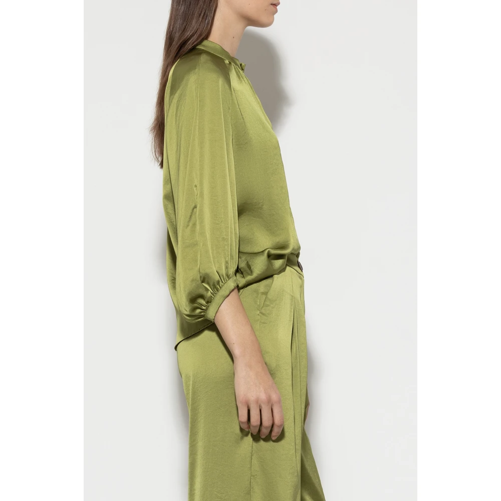 LUISA CERANO Stijlvolle Blouses Collectie Green Dames
