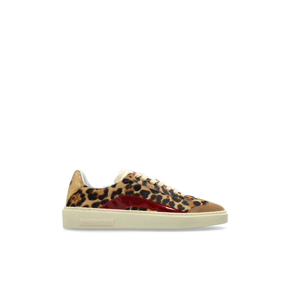 Dsquared2 Rider sportschoenen Dames Schoenen Bruin