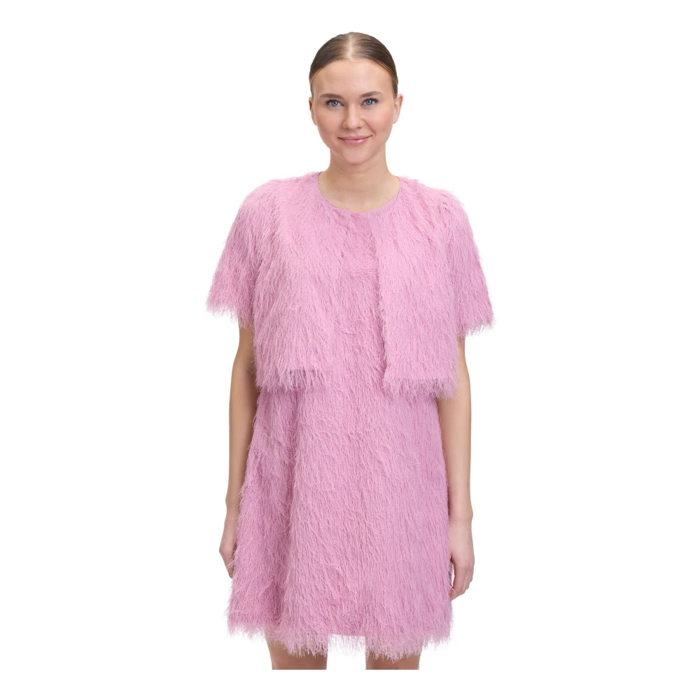 Vera Mont Elegante bolerojas met franjes Pink Dames