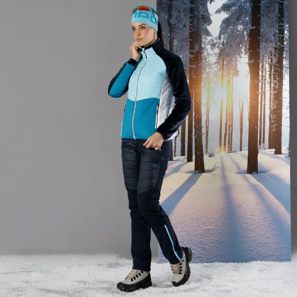 CMP Zwarte Broek met U-bescherming en Waterafstotend Black Dames