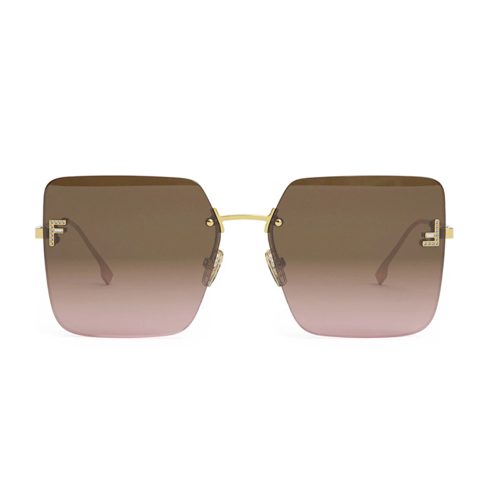 Fendi Women's Yellow Sunglasses, 59 Mm, First Crystal Sunglasses