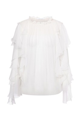 white-chiffon-shirt