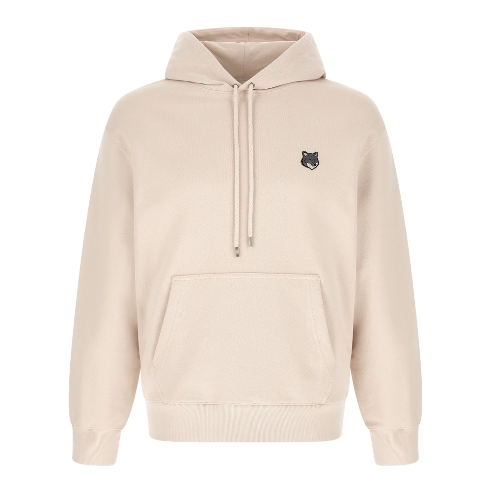 Maison Kitsuné Men's Beige Hoodie - Hoodies - Xl - Sweatshirts & Hoodies