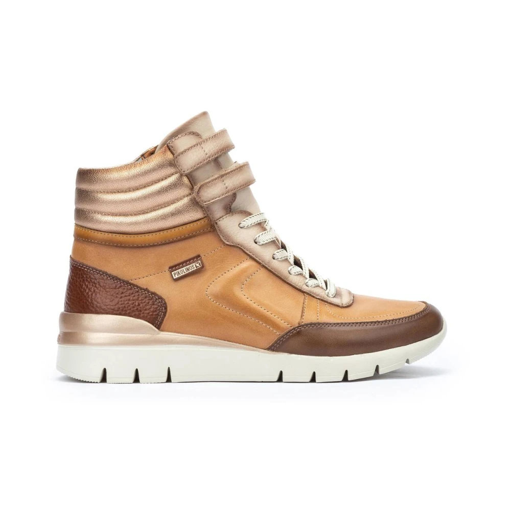 Pikolinos Hoge sneakers voor vrouwen Dames Schoenen Bruin