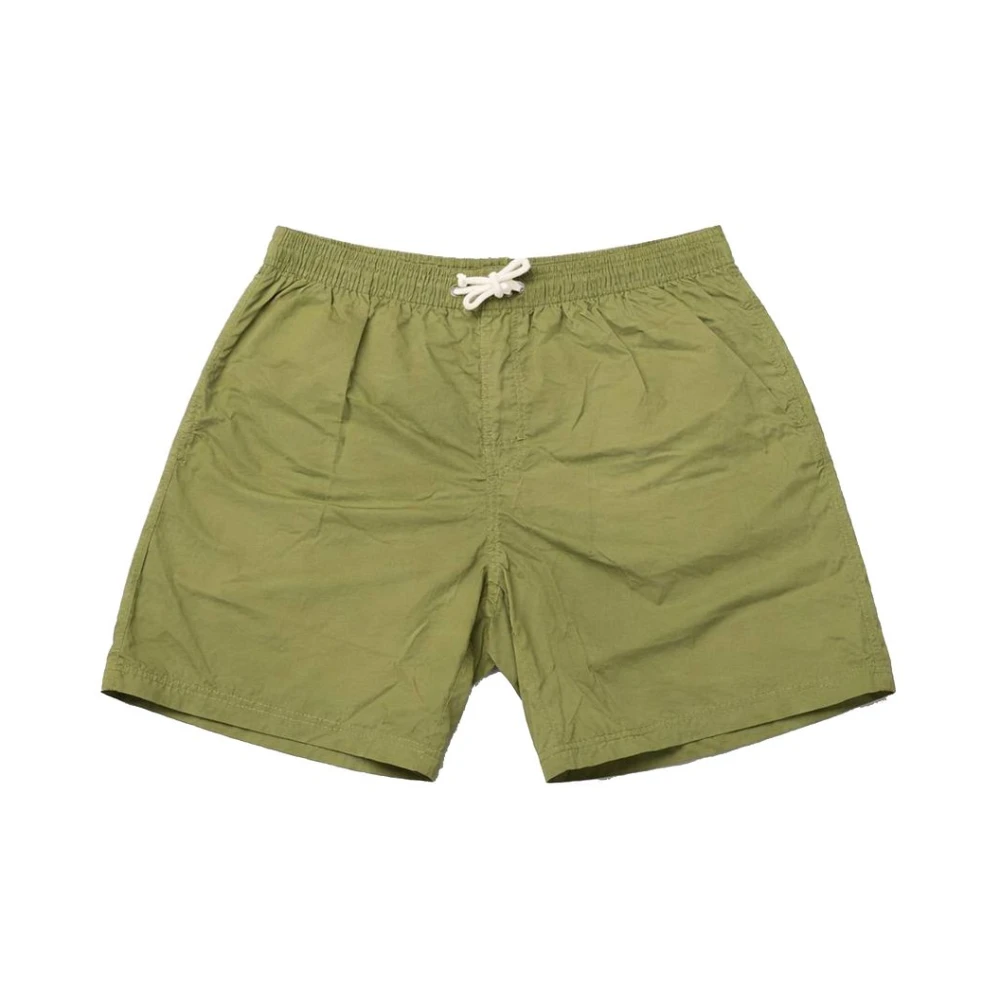 Aquascutum Green Swim Shorts - Male - Beachwear - Xl - Swimwear