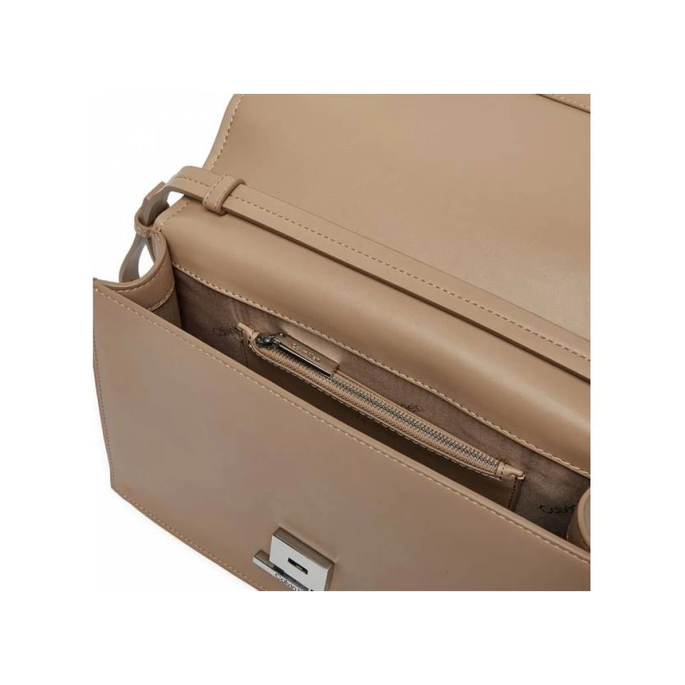 Calvin Klein Stijlvolle Borse Tas Beige Dames