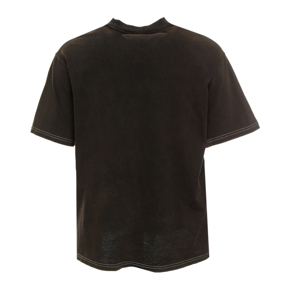 Nudie Jeans Vintage Print T-Shirt Gray Heren