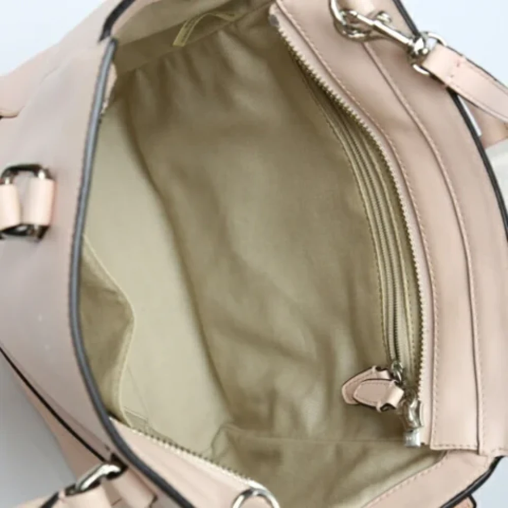 Coach Pre-owned Leather handbags Pink Dames