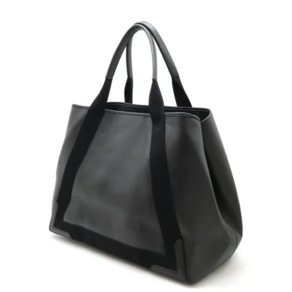 Balenciaga Vintage Pre-owned Leather handbags Black Dames