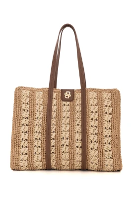 Beyond Tote Raffia Bag